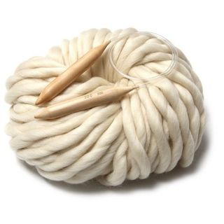 White Wool Fiber